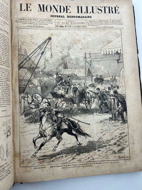 Revista Ilustrada Francesa del 1882 - imagen 5
