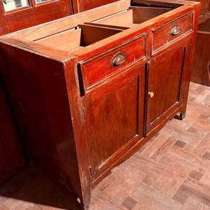 Aparador de Madera con 2 Puertas y 2 Cajones - imagen 4