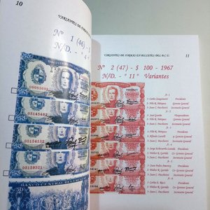 Catálogo de Billetes del Uruguay 1967-2008 con Variantes de Firmas por Ramón Rodríguez Hernández - imagen 5