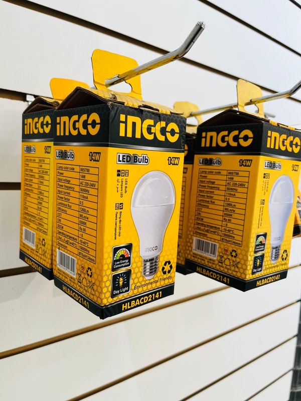 Lote de 8 Lámparas LED Frías Ingco de 9W y 14W