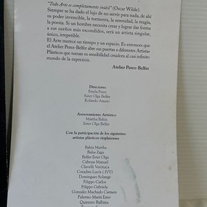 Catálogos y Publicaciones de Artistas Uruguayos: Ferrari, Pérez Belfer, Enrique Souza - imagen 4