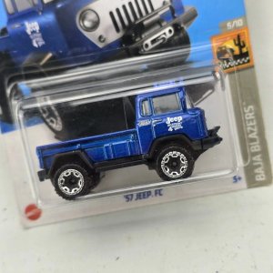 Hot Wheels Jeep FC '57 Baja Blazers Azul - imagen 2