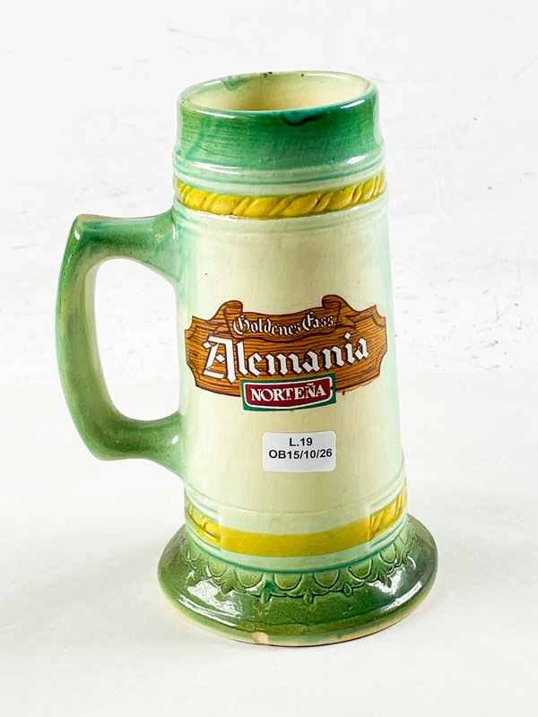 Jarra de Cerveza "Monograma Norteña" "Alemania" - Segunda Exposición Alimentación 1983 - imagen 1