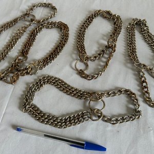 Lote de 4 Collares de Cadena para Mascotas - imagen 2