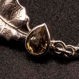 Pulsera de Plata 950 con Citrinos - 20cm - imagen 2