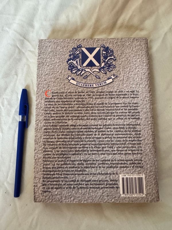 Libro de historia política de Carlos Pérez Llana - imagen 2