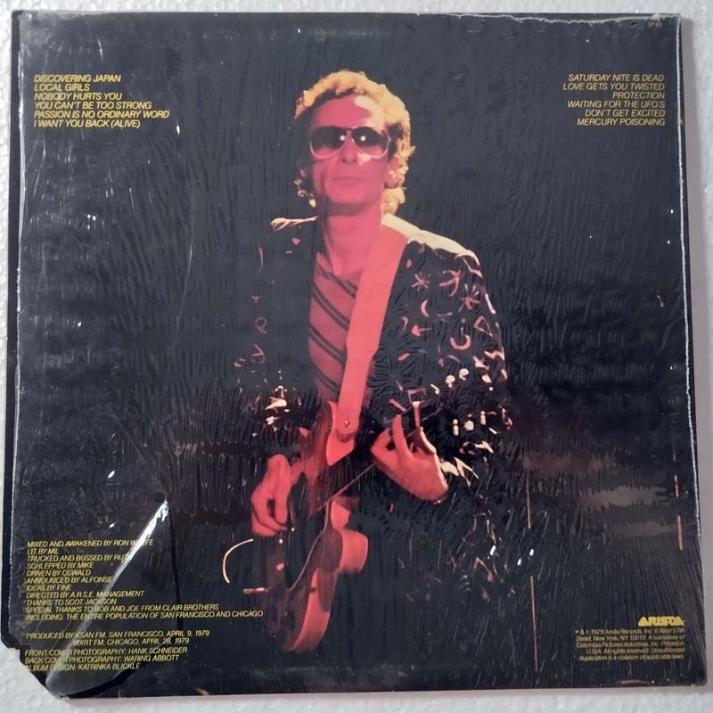 Vinilo Promocional de Graham Parker y The Rumour: 'Live Sparks' - imagen 2