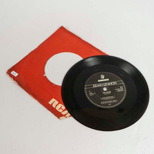 Disco Vinilo Single Julian Lennon "Valotte" 1984 Edición Inglaterra - imagen 1