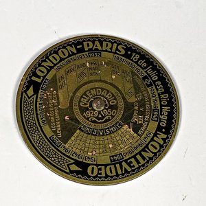 Dos Calendarios Perpetuos "London-París" Montevideo - imagen 3