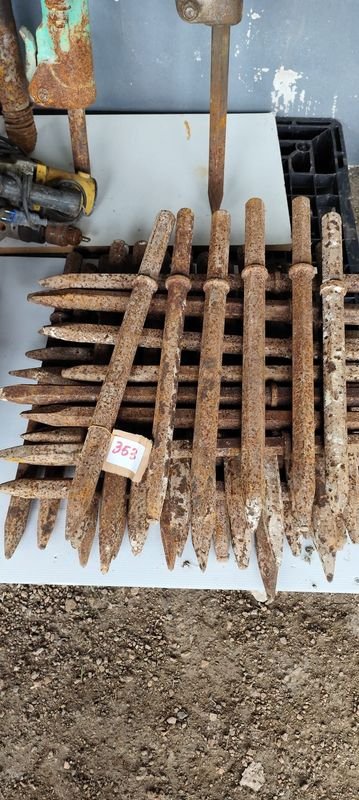 Lote de 40 Puntas para Martillo Neumático, 60cm Largo