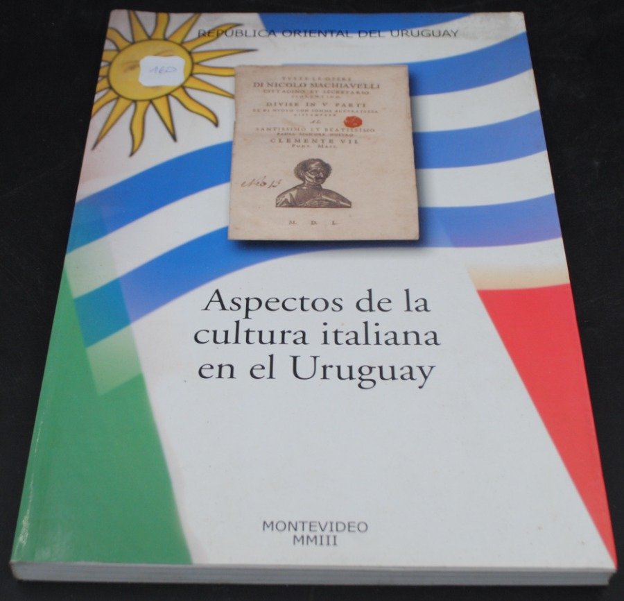 Libro sobre cultura italiana en Uruguay