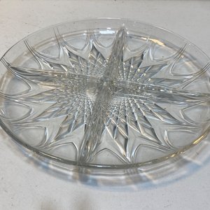 Set de 6 Piezas de Cristalería: Fuentes, Ensaladeras y Canasta con Diseños - imagen 9
