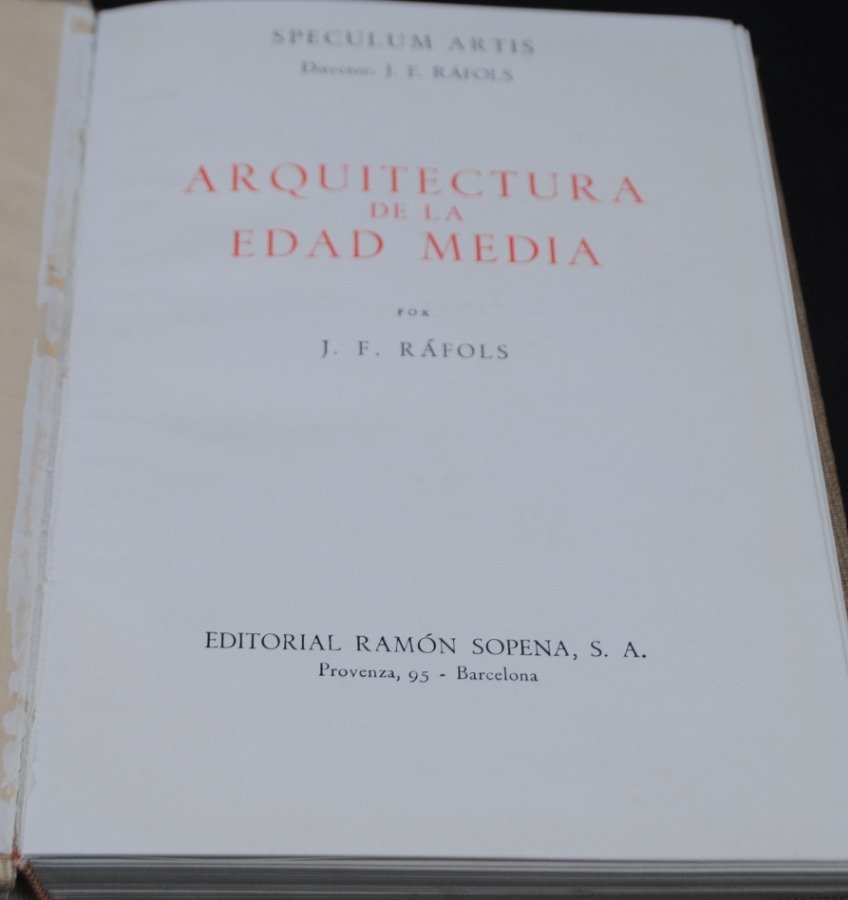 Libro de Arquitectura de la Edad Media - imagen 3