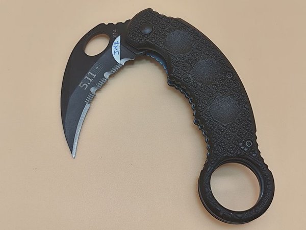 Navaja Karambit Plegable Tarani Slingshot - imagen 8