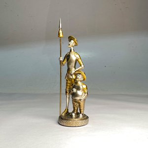 Lote anterior: Figura de Don Quijote y Sancho Panza, 23 cm