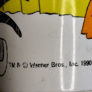 Vaso Coleccionable Mirinda Bugs Bunny Años 90 Warner Bros. - imagen 2