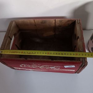 Cajón Coca-Cola Antiguo y Lata Vintage Chupa Chups - imagen 5