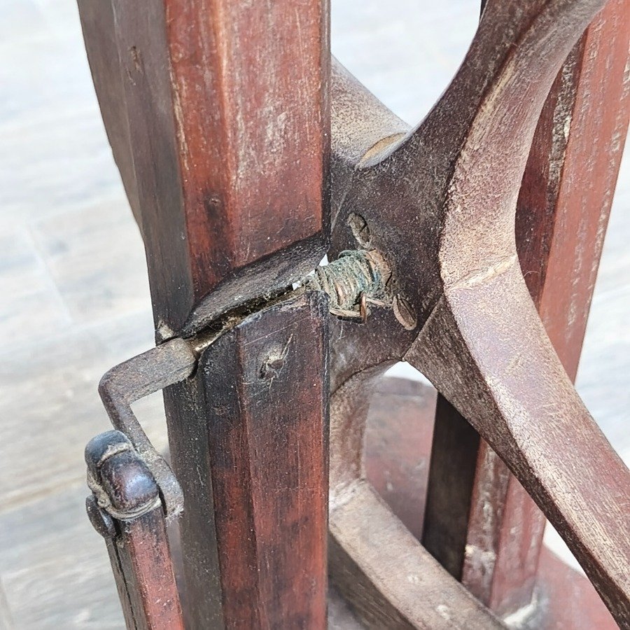 Antigua Rueca de Madera para Tejer - imagen 7