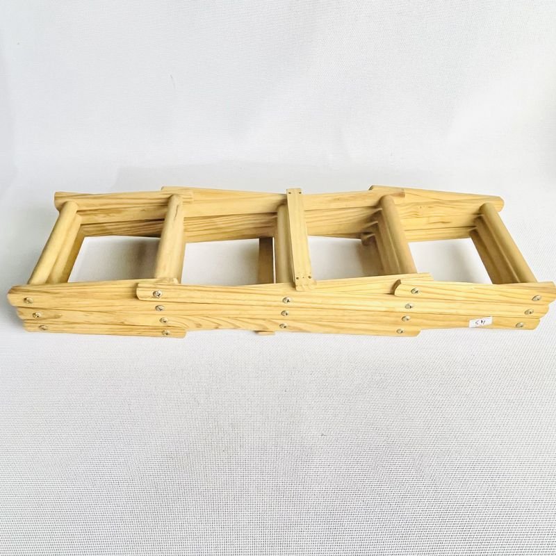 Vinera plegable de madera para 8 botellas - imagen 3