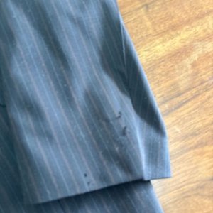 Traje de Vestir Talle 58 Rayado Oscuro - imagen 5