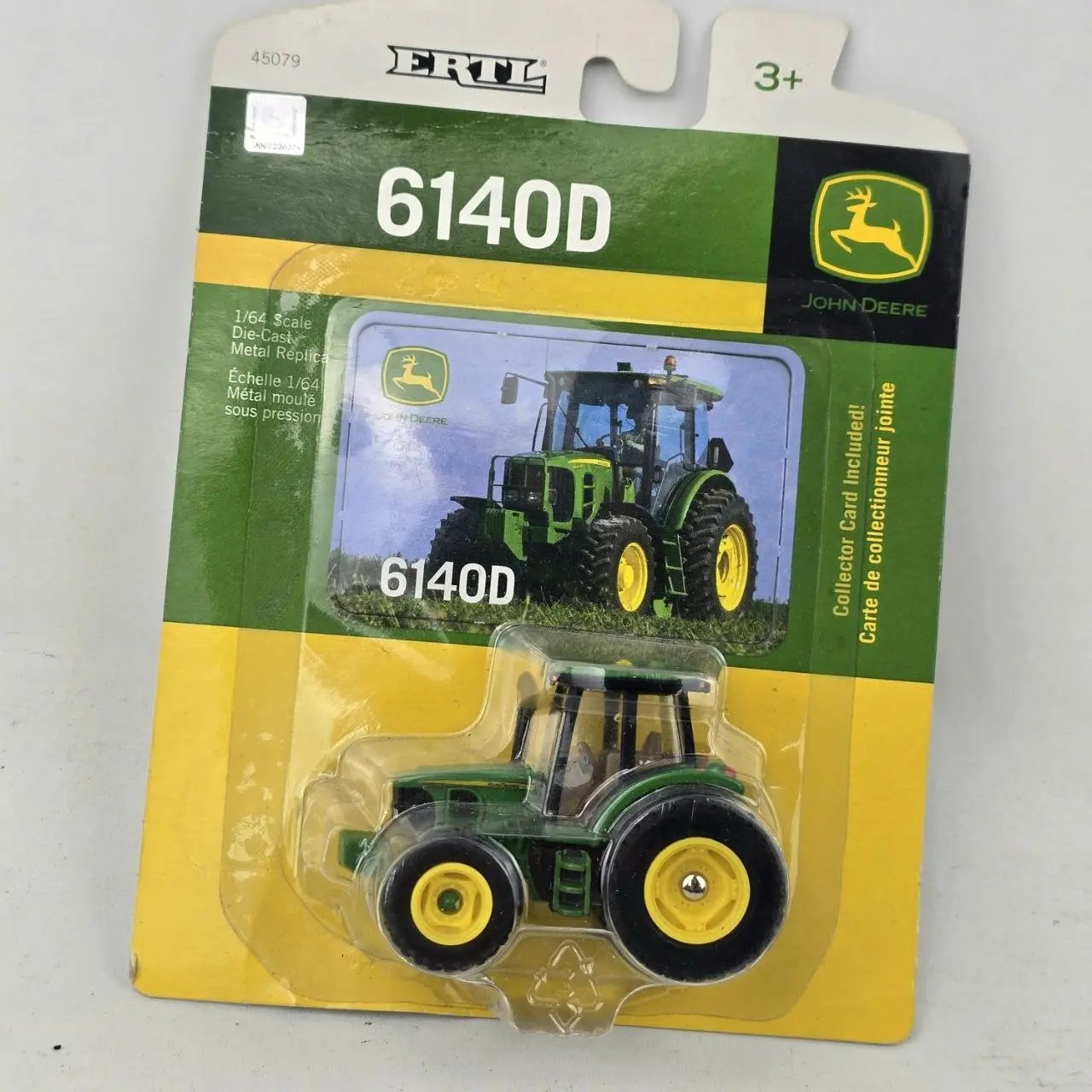 Tractor John Deere 6140D Réplica ERTL 1:64