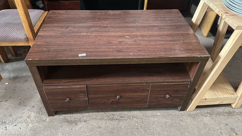 MESA RATONA 3 CAJONES - Mueble de madera con tres cajones - imagen 2