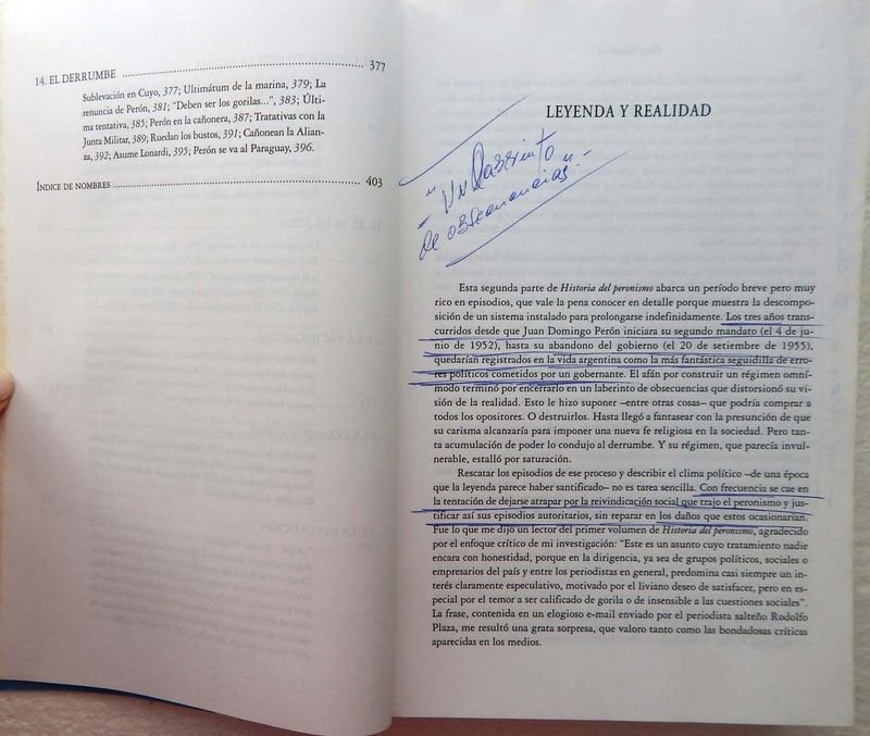 Libro sobre el peronismo: Historia Del Peronismo. La Obsecuencia (1952 - 1955) - imagen 4