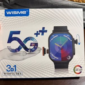 Lote siguiente: Smart Watch Wisme WS10 Ultra 5G 3 en 1 AMOLED Nuevo en Caja