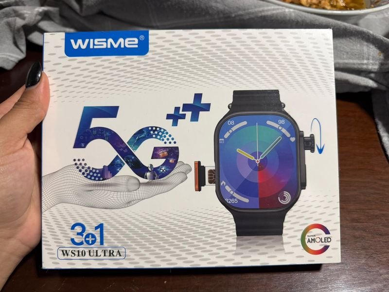 Smart Watch Wisme WS10 Ultra 5G 3 en 1 AMOLED Nuevo en Caja