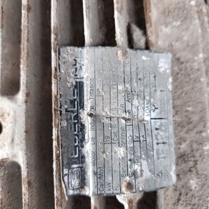 Motor Trifásico Eberle 7.5 HP con Polea - imagen 2