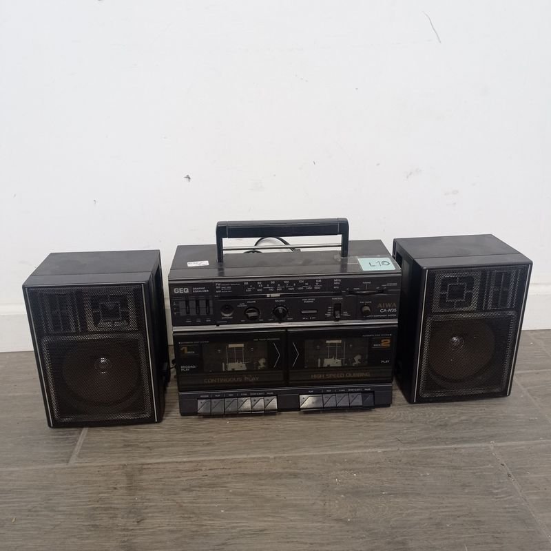 Radio grabador marca AIWA CA-35 en buen estado - imagen 1