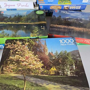 Gran Conjunto de Puzzles de 500, 750 y 1000 Piezas - imagen 6