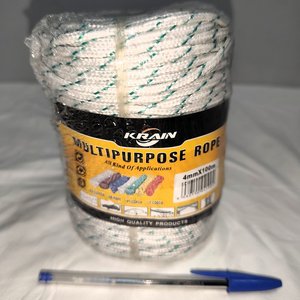 Rollo de Cuerda Náutica Multiuso Krain 4mm x 100m, Nueva en Blíster - imagen 2