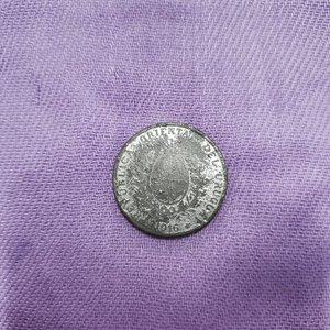 Lote de 3 Monedas Antiguas: Uruguaya 1916, Argentina y Europea Desgastada - imagen 4