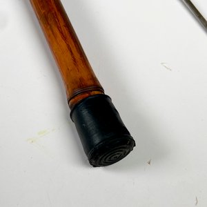 Baston estoque con estilete toledo, cabo guampa 88 cm - imagen 4