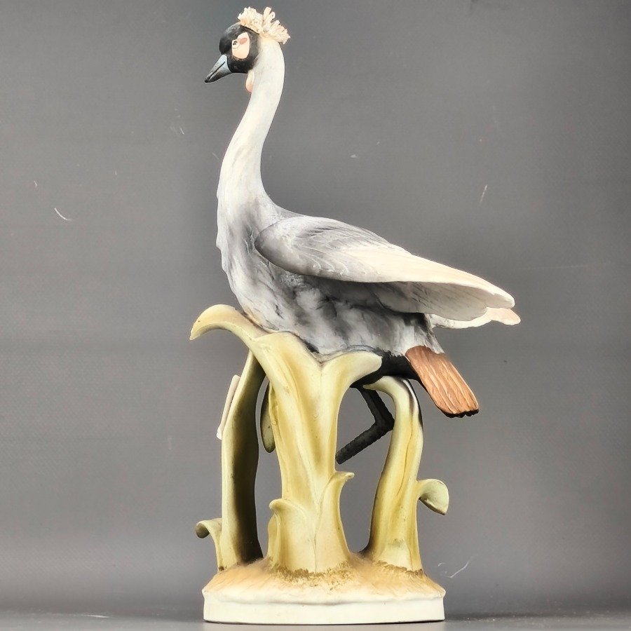 Figuras de pájaros y grullas de porcelana - imagen 8