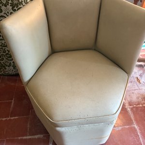 Sillón Individual Beige para Restaurar - imagen 2
