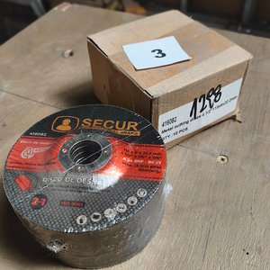 Lote anterior: Discos Abrasivos Secur para Amoladora Profesional