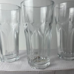 Juego de 6 Vasos de Vidrio Facetados 300ml - imagen 3