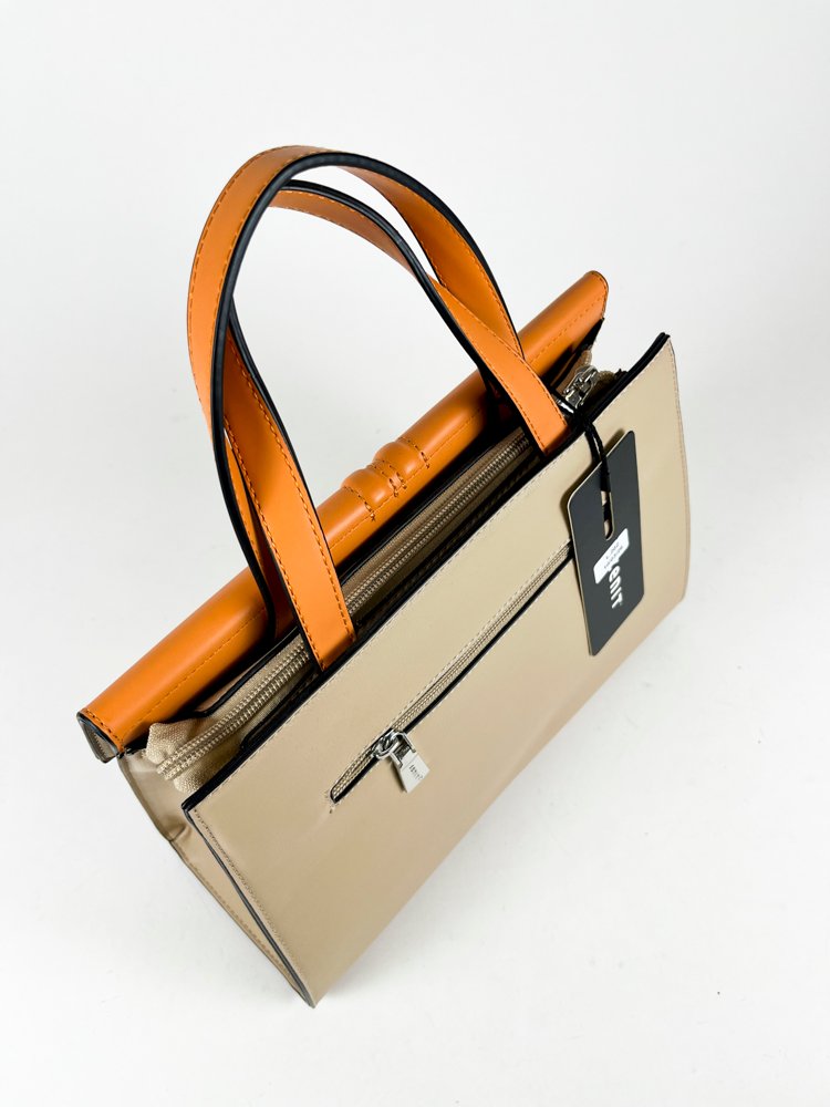 Cartera de Dama en Cuero con Diseño Colorido - imagen 2