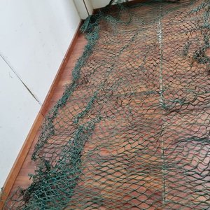 Red de Pesca Grande Verde 320x190cm para Decoración o Uso - imagen 3
