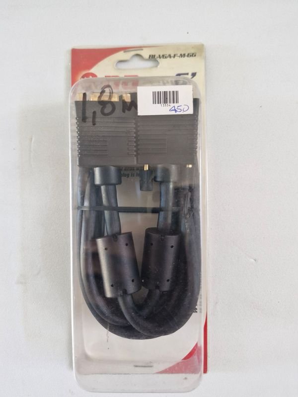 Lote siguiente: Cable para Monitor y Notebook VGA