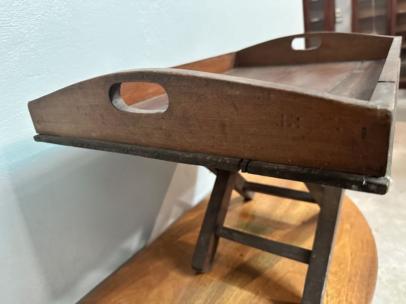 Mesa Auxiliar De Madera - Tabla de madera antigua con diseño clásico - imagen 16