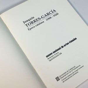 Libro de Arte: J. Torres García, Época Catalana (1908-1928) - imagen 2