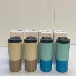 Set de 4 Vasos Térmicos LocknLock Bicolores con Tapa - imagen 2