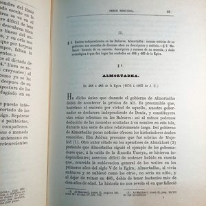 Libro "Numismática Balear" de Álvaro Campaner y Fuertes (1879) - imagen 3