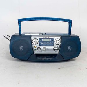 Radio Casete Sony Bass Reflex Body Azul - imagen 1