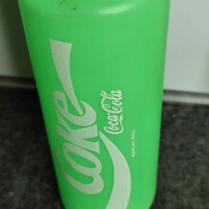 Caramañola Coca-Cola Verde con Pico y Popote - imagen 3