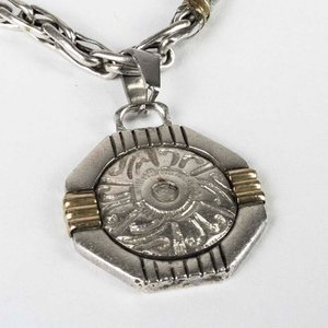 Cadena con Colgante de Plata y Oro - imagen 2
