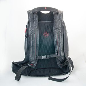 Mochila Samsonite Negra con Detalles Rojos - imagen 2